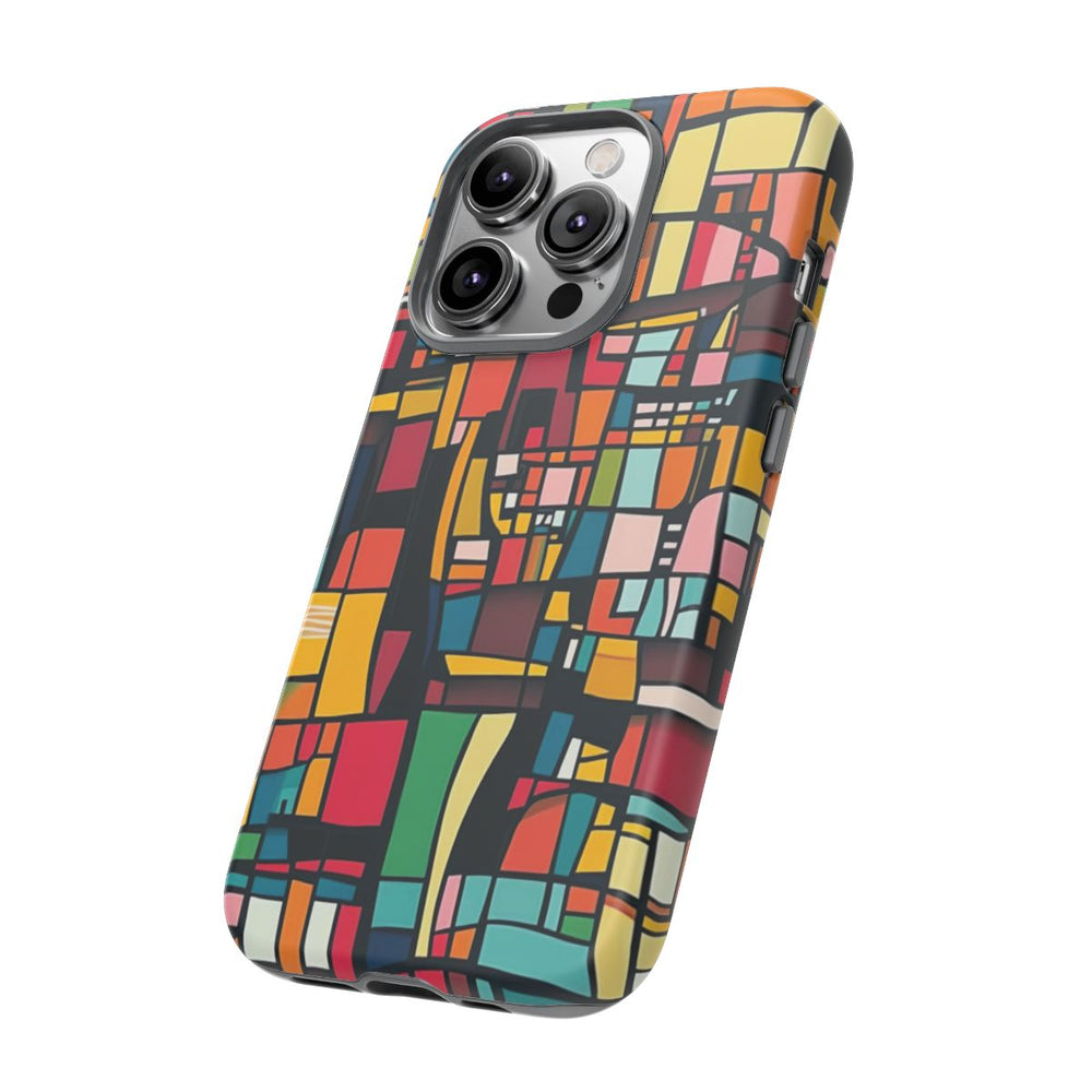 Abstract Kleurrijk Geometrisch Patroon