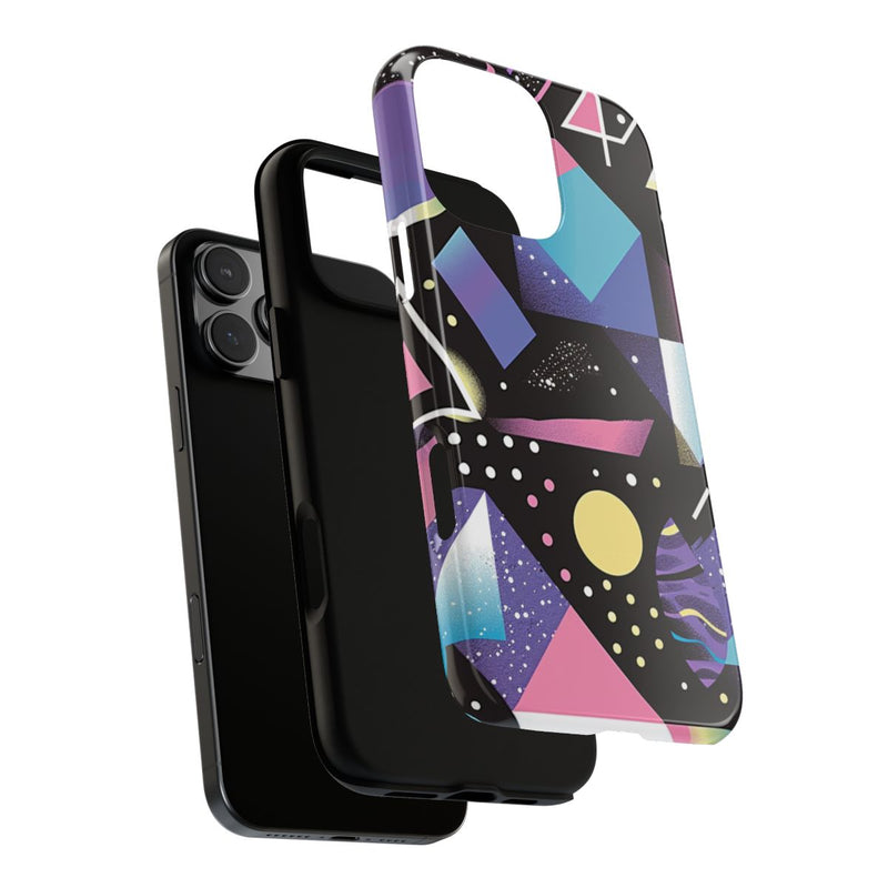 Geometrisch Vaporwave Abstract Patroon