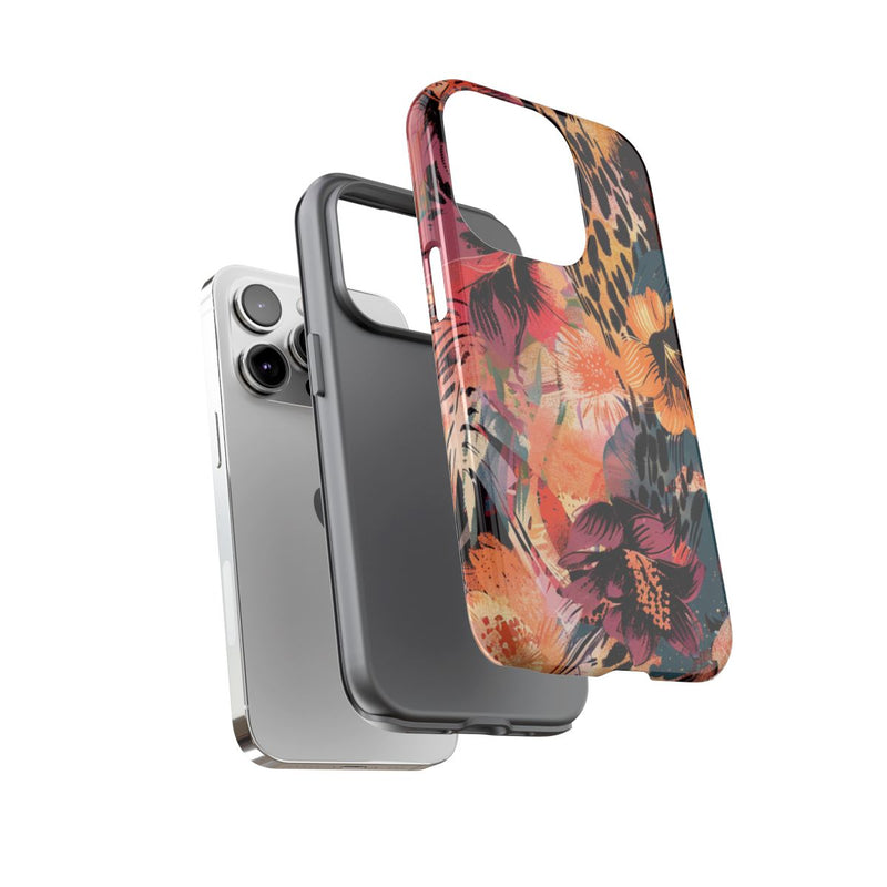 Abstracte Bloemen- en Dierenprint