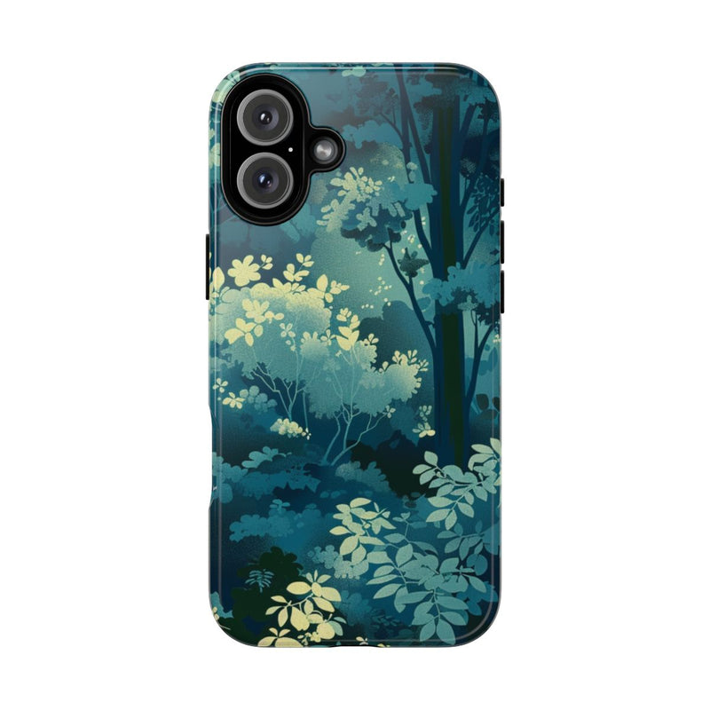 Gloeiende Bosbladeren in Laagjes