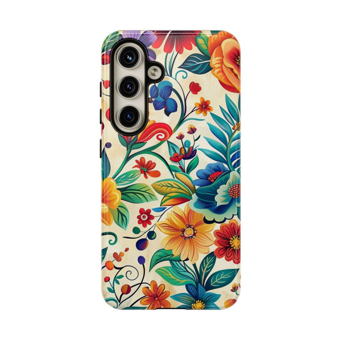 Vrolijk Multicolor Bloemenpatroon