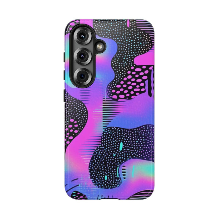 Abstract Neon Vaporwave Patroon