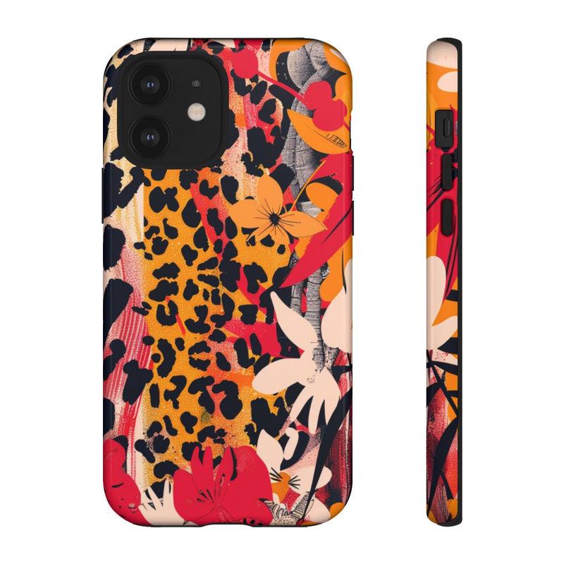 Abstracte Bloemen- en Dierenprint