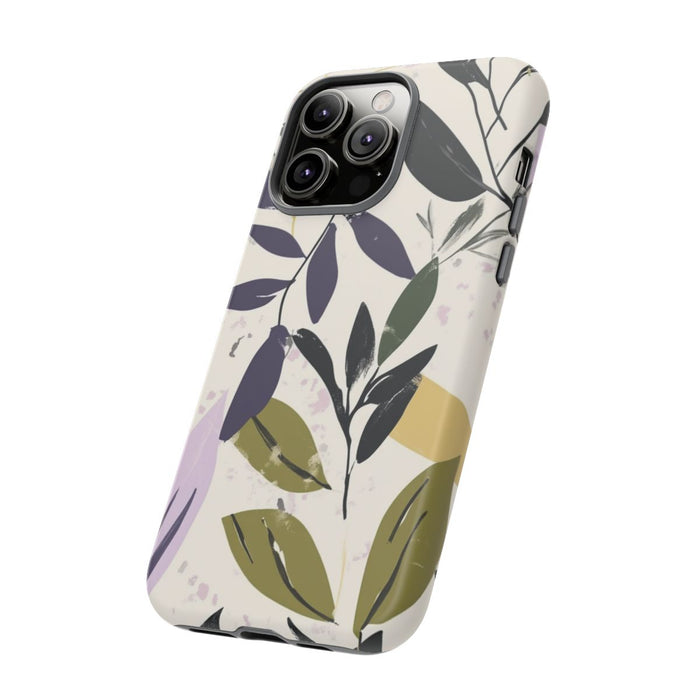 Gestileerd Botanisch Bladerenpatroon