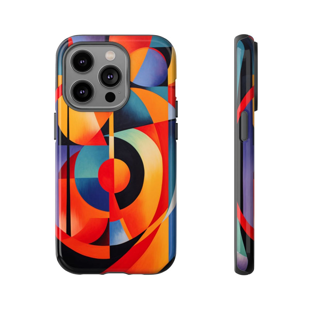 Vrolijke Geometrische Abstracte Kunst