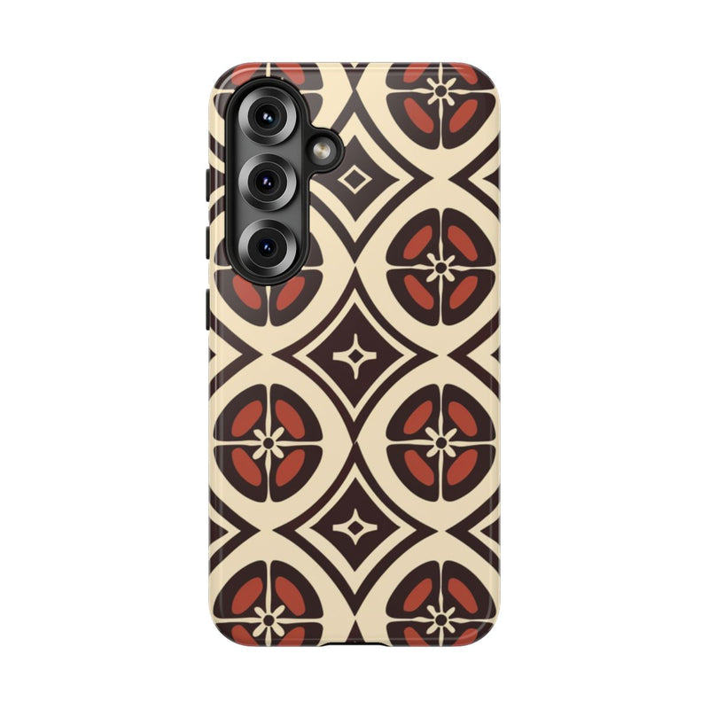 Geometrisch Bruin-Beige Patroon