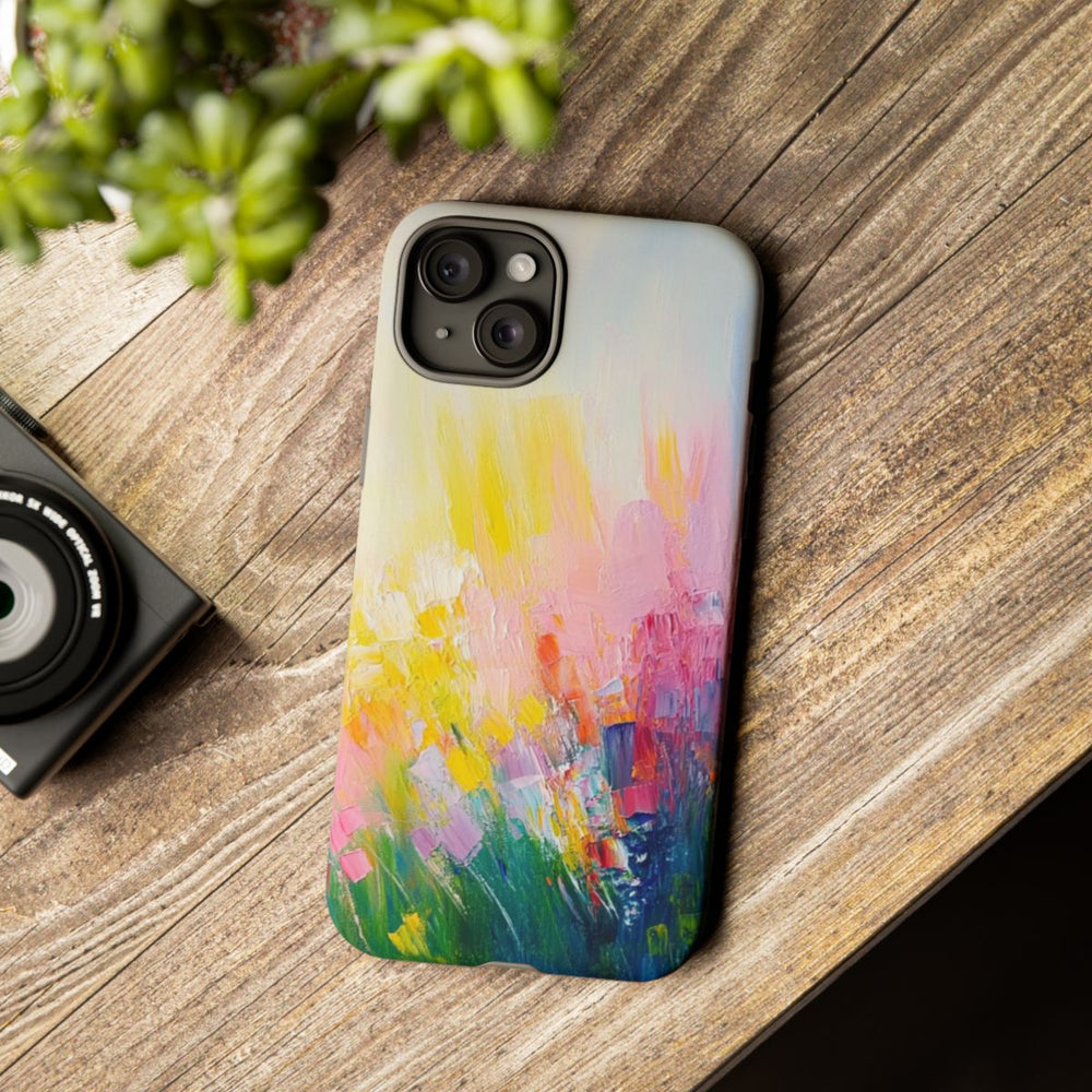 Abstracte Kleurrijke Verfstreken