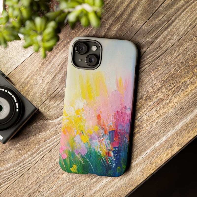 Abstracte Kleurrijke Verfstreken