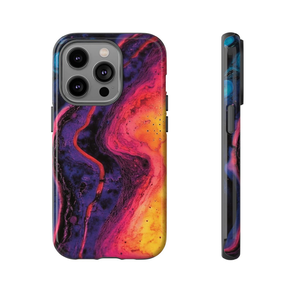 Abstracte Kleurrijke Vloeibare Kunst