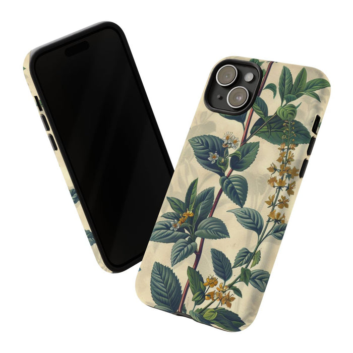 Vintage Botanisch Kruidenpatroon
