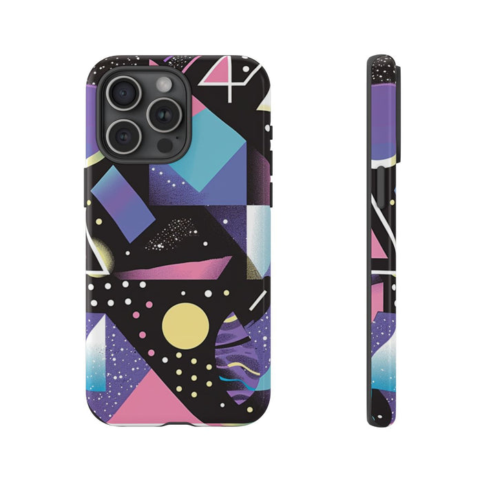 Geometrisch Vaporwave Abstract Patroon