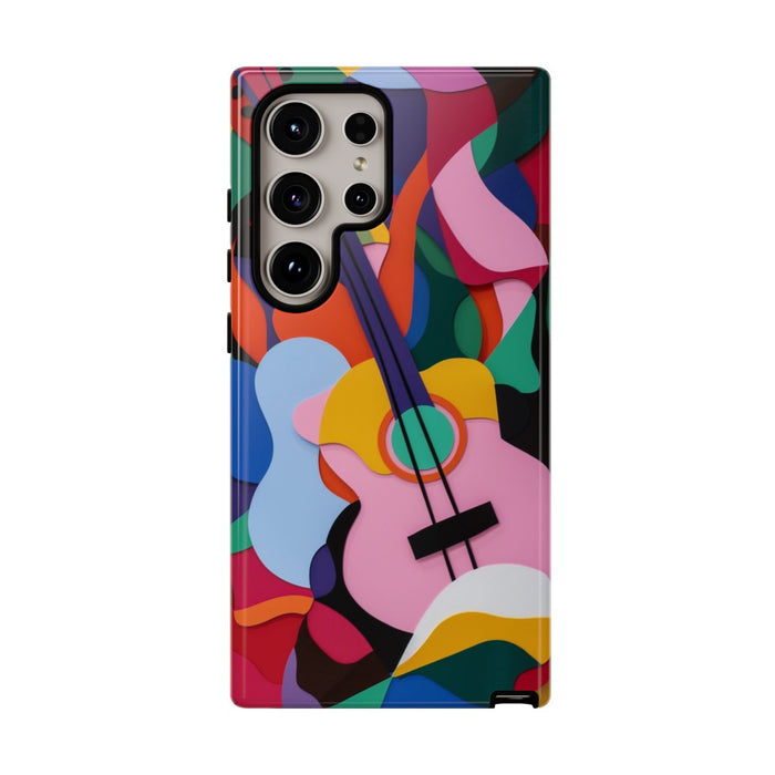 Kleurrijke Abstracte Gitaar