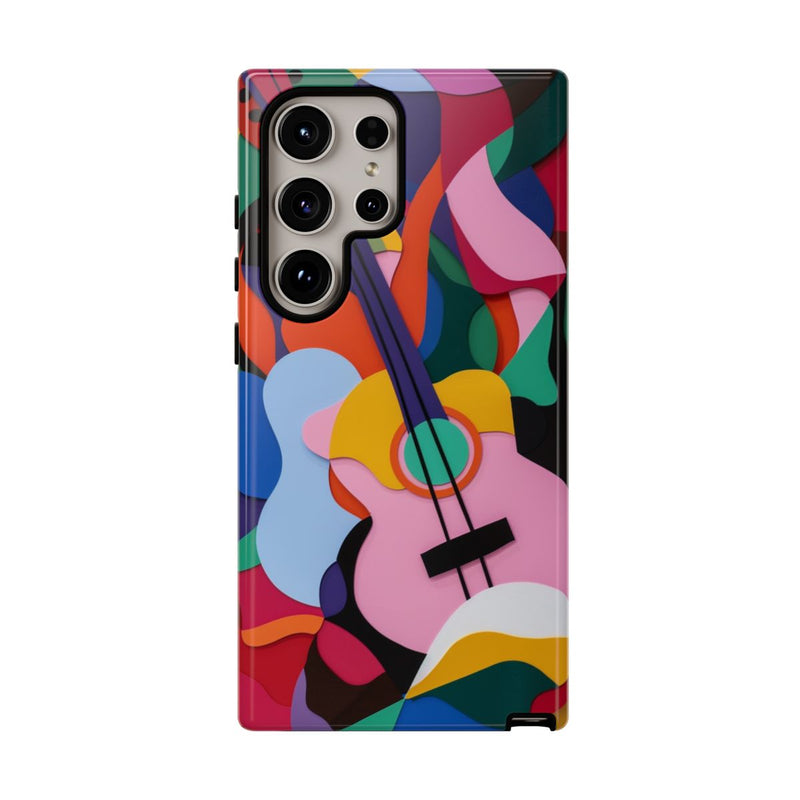 Kleurrijke Abstracte Gitaar