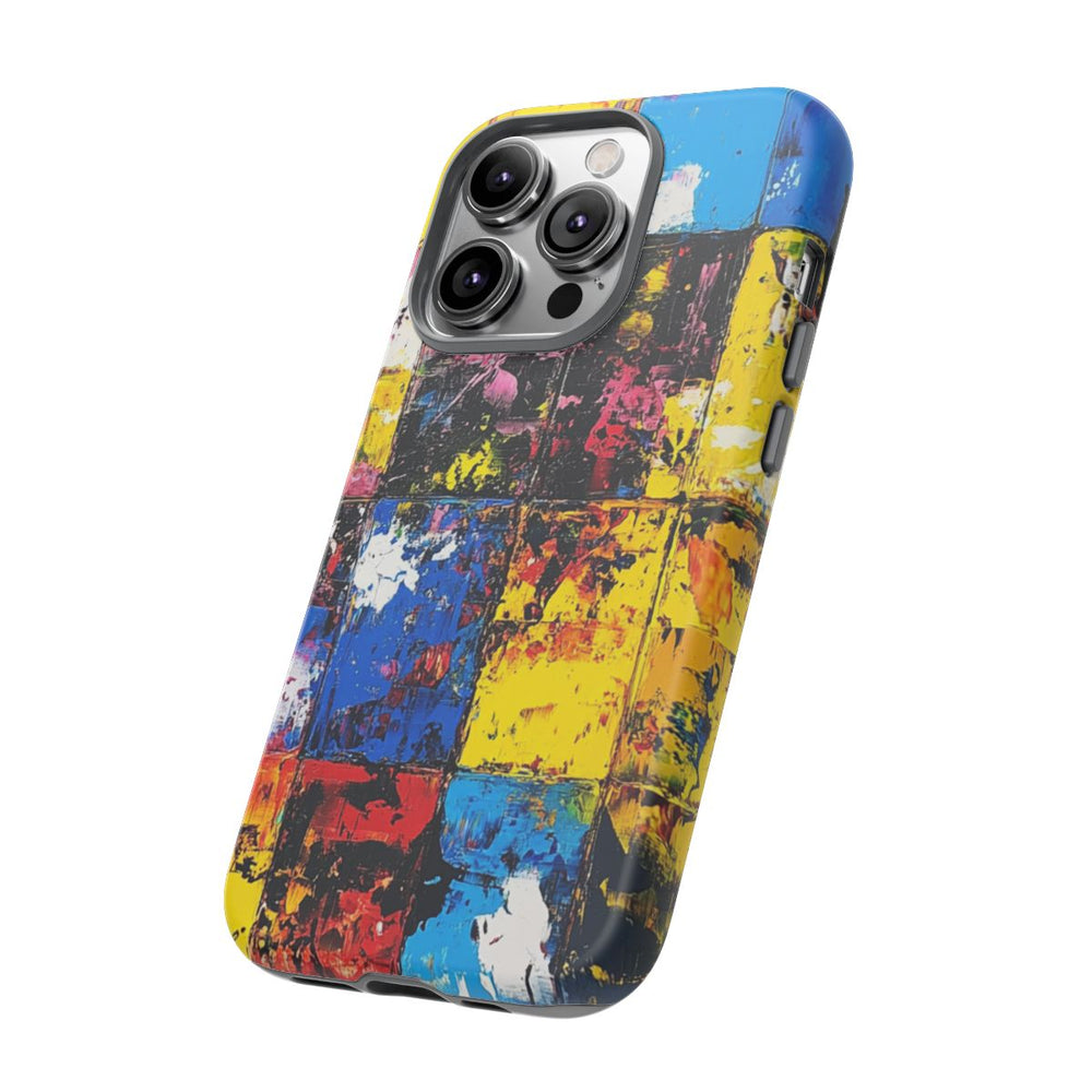 Abstracte Kleurrijke Vierkanten