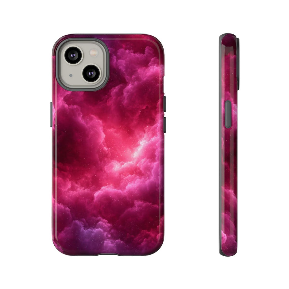 Roze en Bourgondische Nevelwolken