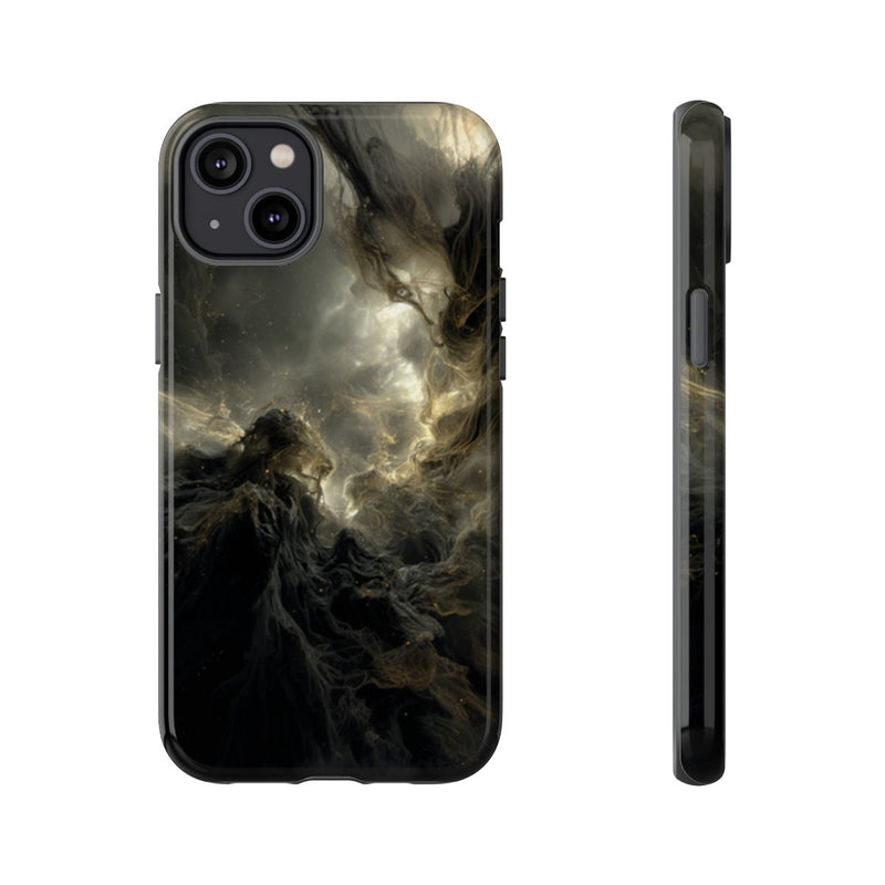 Abstracte Kosmische Schaduwen en Lichtwervelingen