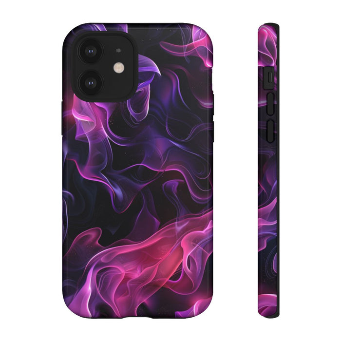 Violette en Roze Abstracte Vlammen