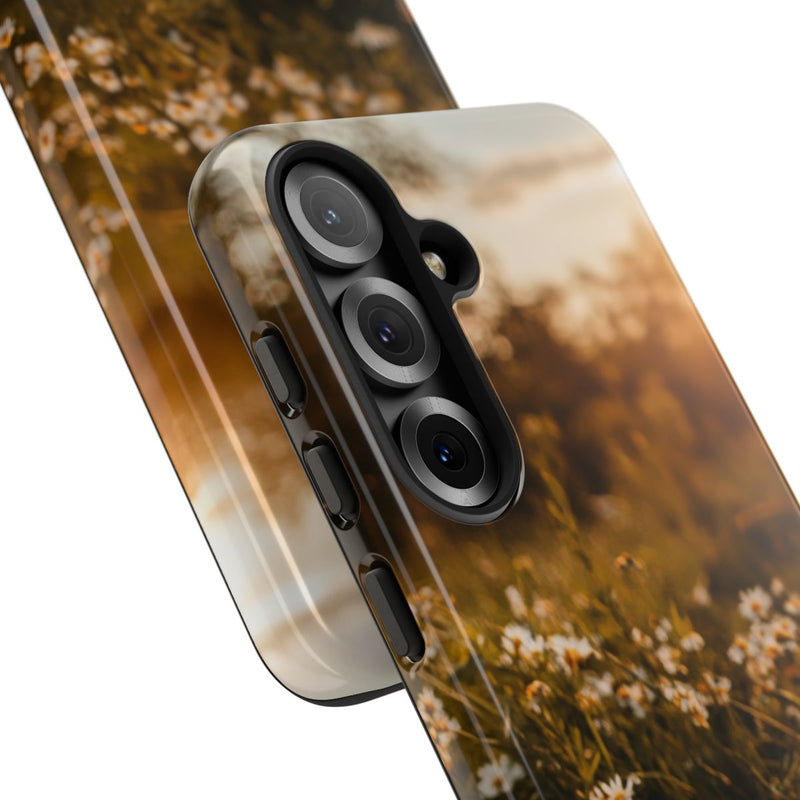 Zonnig Madeliefjesveld Ontbijtscène