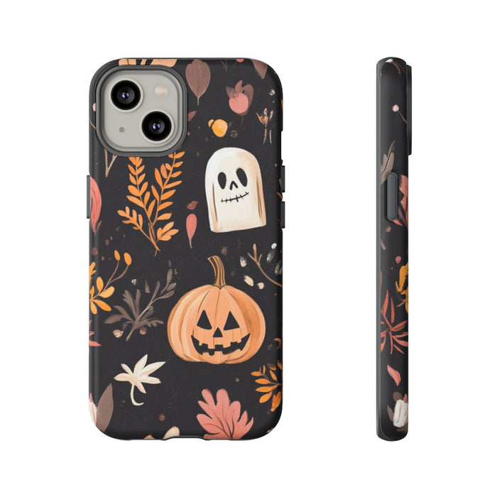 Halloween Pompoen- en Spookmotief