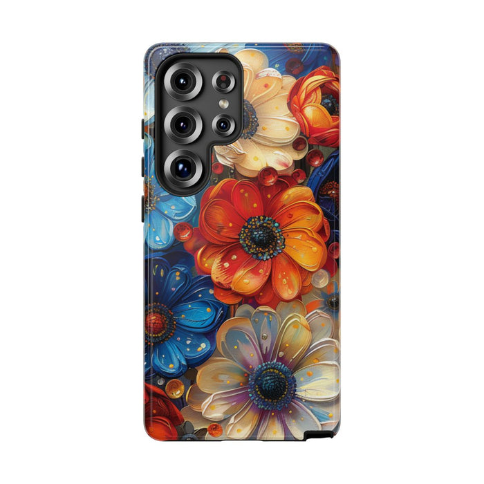 Levendig Abstract Bloemenpatroon