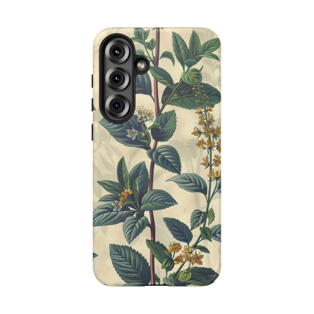 Vintage Botanisch Kruidenpatroon