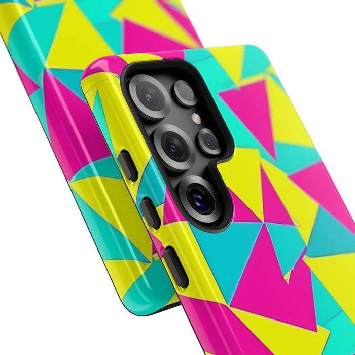 Neon Driehoekenpatroon
