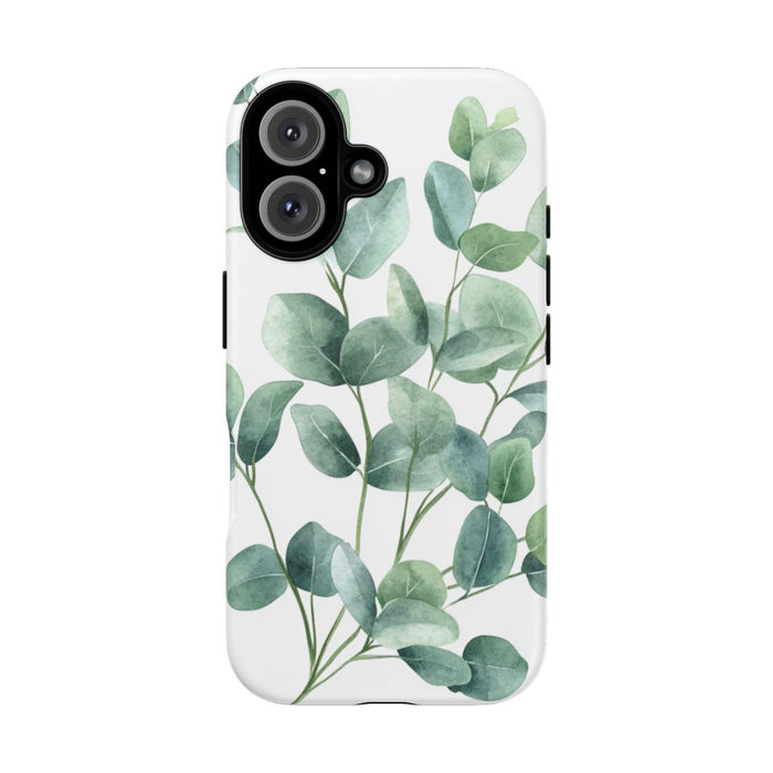 Waterverf Eucalyptusbladeren