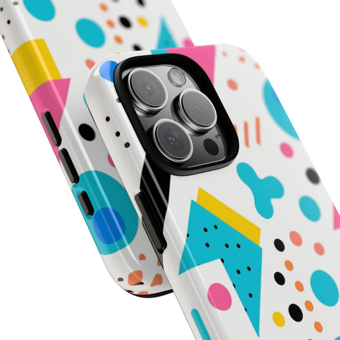 Kleurrijk Memphis Stijl Geometrisch Patroon