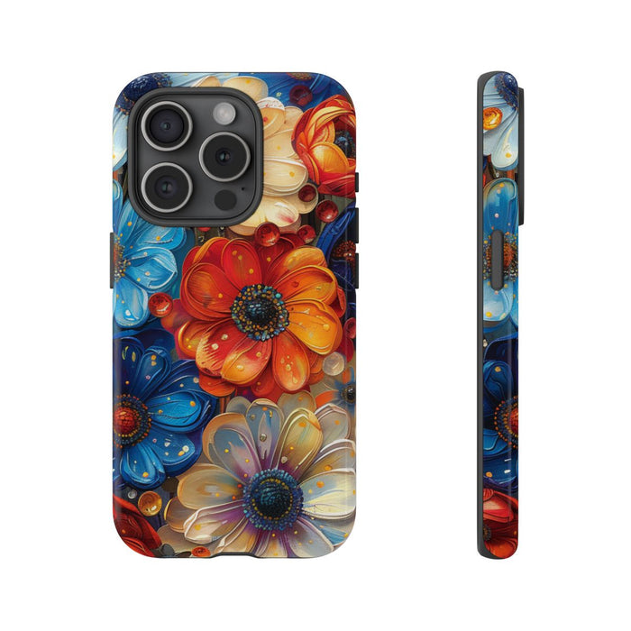 Levendig Abstract Bloemenpatroon
