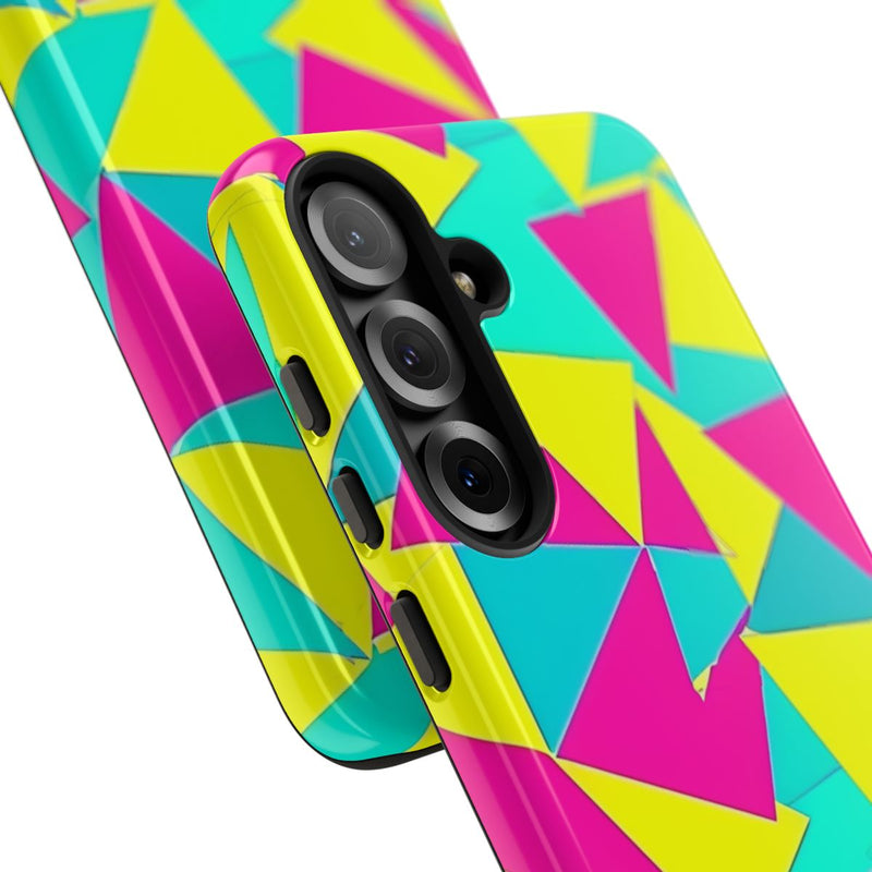 Neon Driehoekenpatroon
