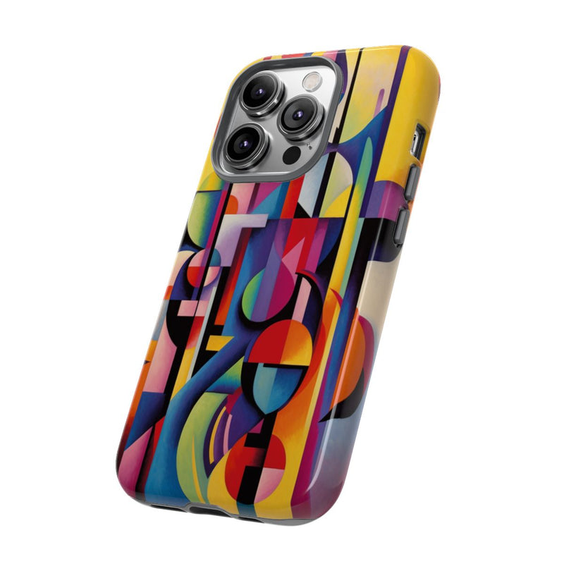 Abstracte Geometrische Vormen met Heldere Kleuren