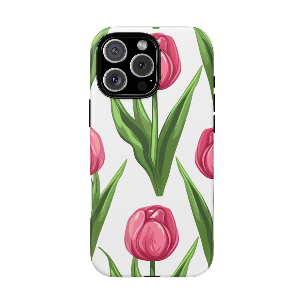 Roze Tulp Bloemenpatroon