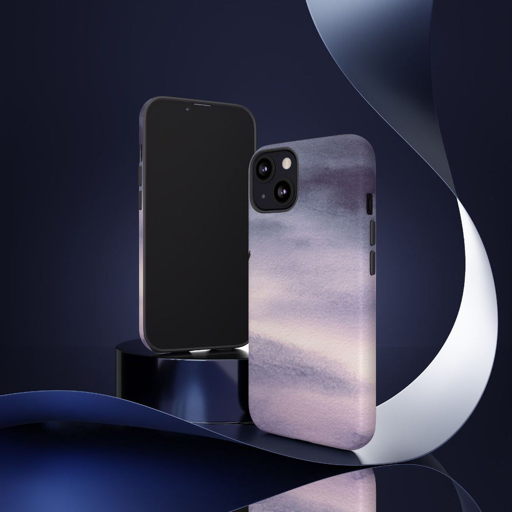 Eenzame Vogel in Paarse Lucht