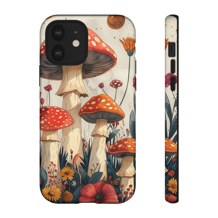 Kleurrijke Paddenstoelen Tuin