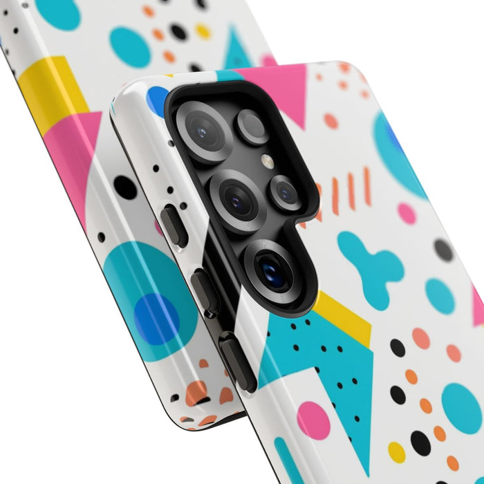 Kleurrijk Memphis Stijl Geometrisch Patroon