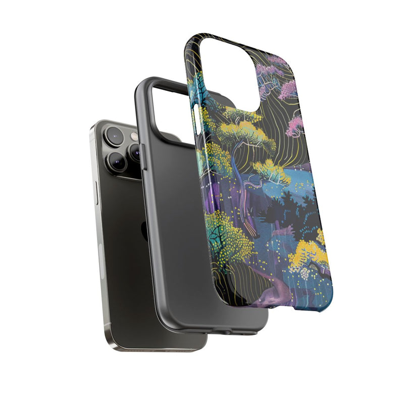 Kleurrijk Abstract Boomlandschap