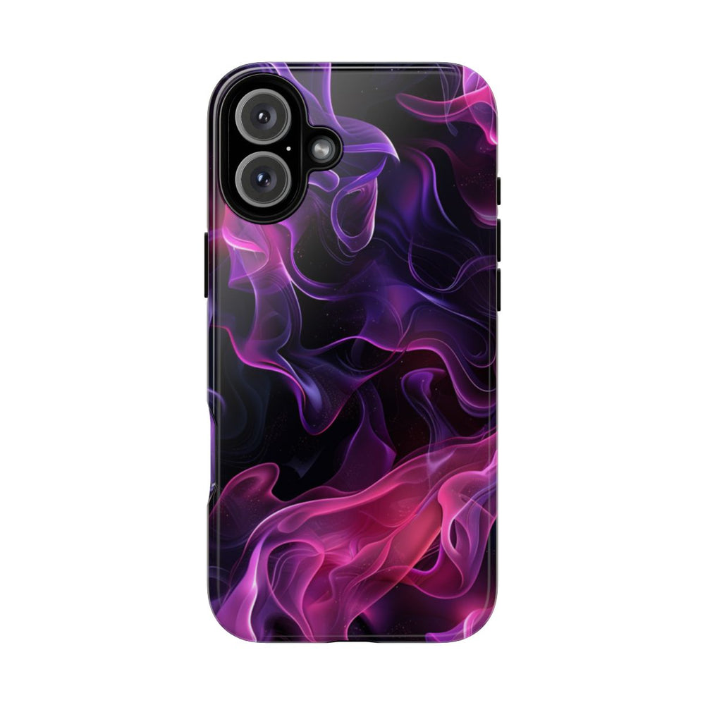 Violette en Roze Abstracte Vlammen