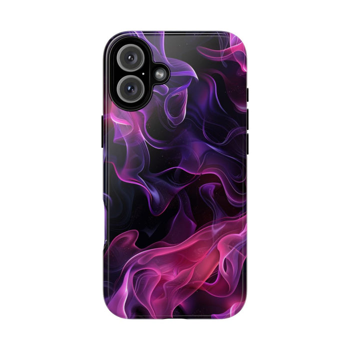 Violette en Roze Abstracte Vlammen