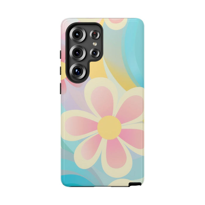 Pastel Groovy Bloemenpatroon