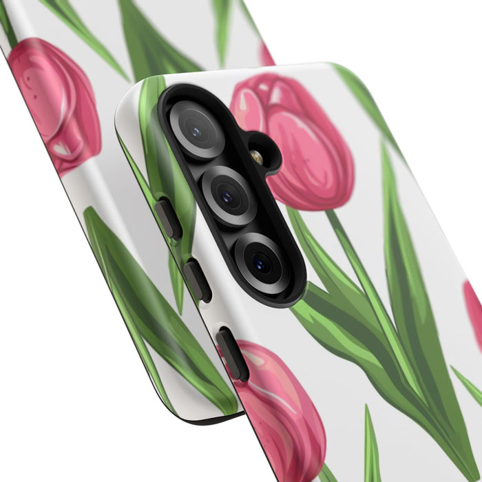 Roze Tulp Bloemenpatroon