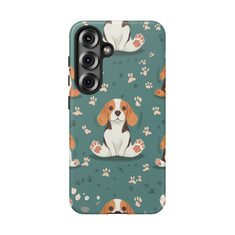 Beagles met Pootafdrukken Patroon