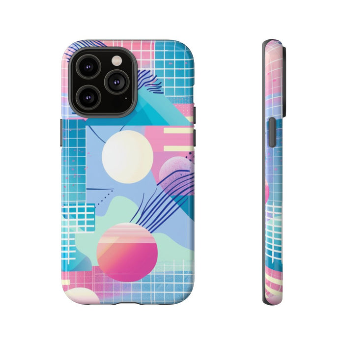 Abstract Geometrisch Patroon in Pasteltinten