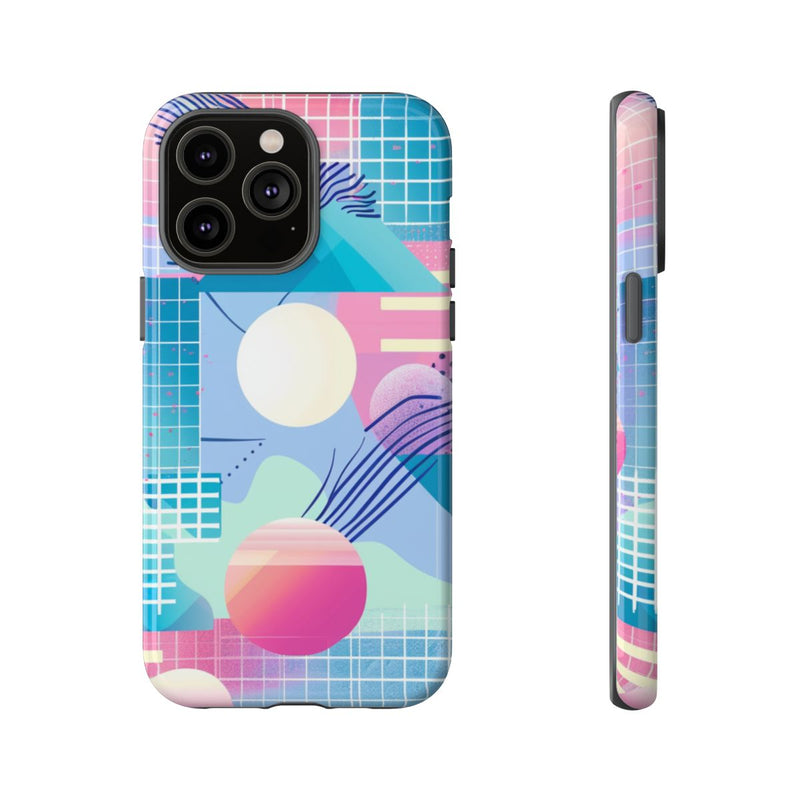 Abstract Geometrisch Patroon in Pasteltinten