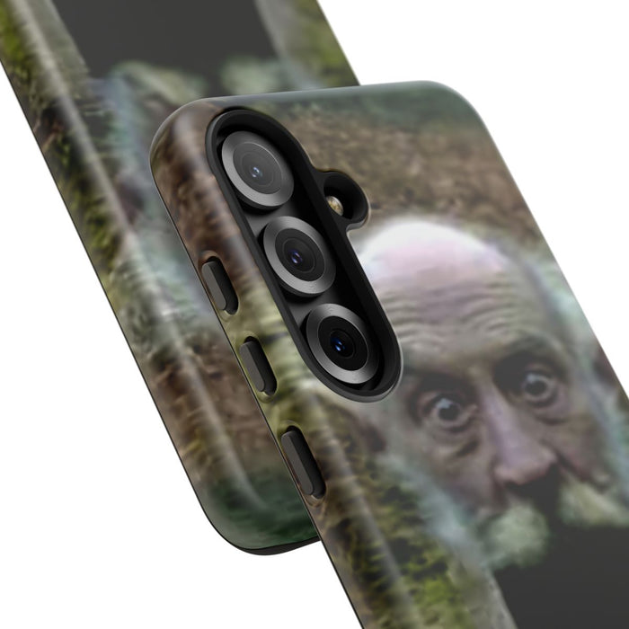Surrealistische Reuzenhoofd-Toegang in de Natuur