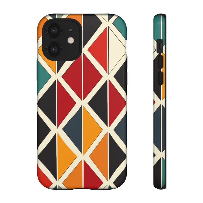 Kleurrijk Geometrisch Diamantpatroon