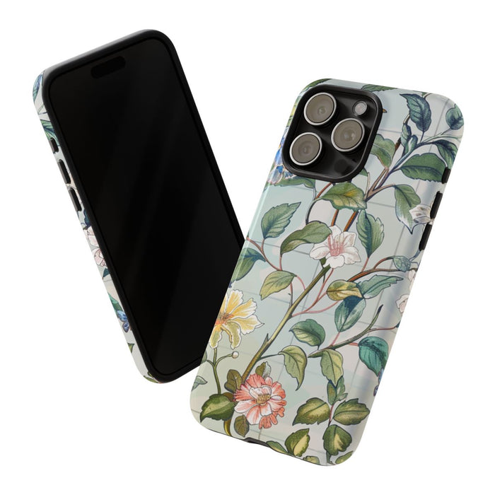 Vintage Bloemenpatroon met Vlinders