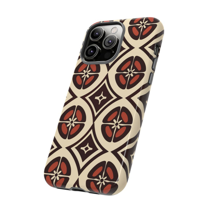 Geometrisch Bruin-Beige Patroon