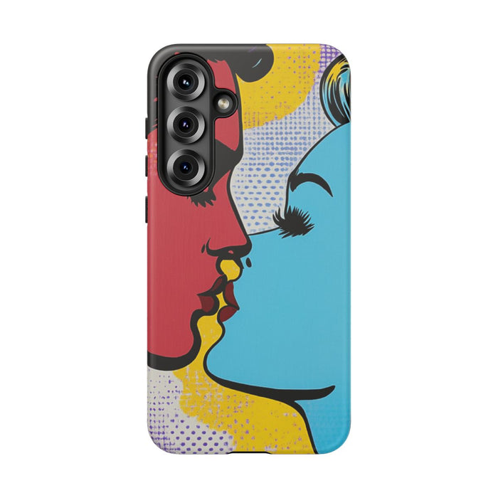 Kussend Koppel in Popart