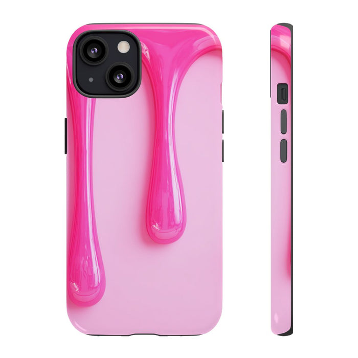 Glanzend Roze Druipend Vloeistofontwerp