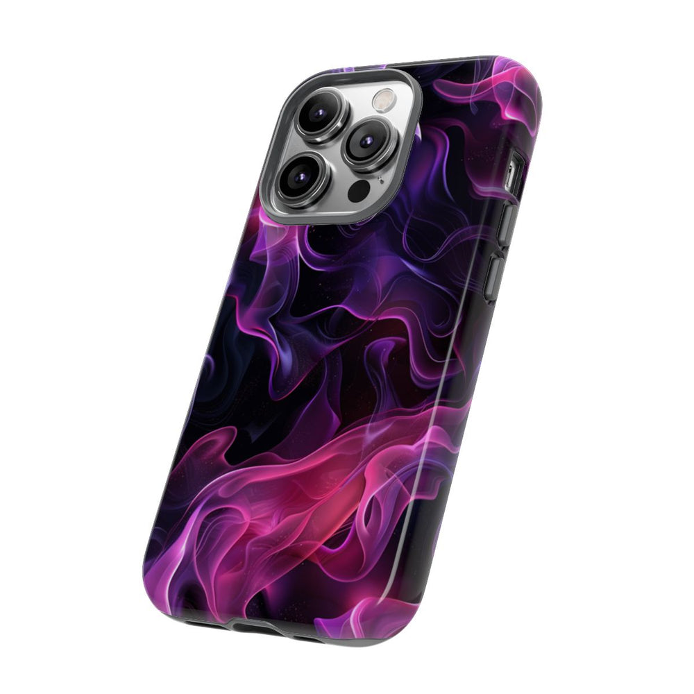 Violette en Roze Abstracte Vlammen